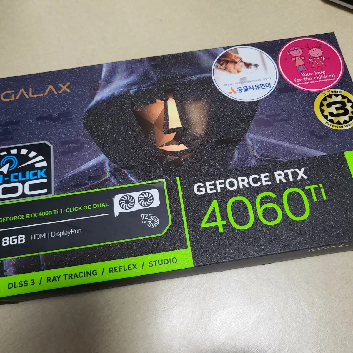 갤럭시 rtx4060ti 새상품급